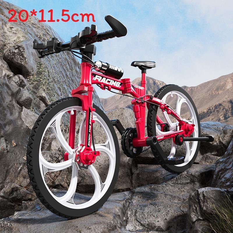 Plastic Mountain Bike Model Toy With Realistic Design For Boys And Collectors