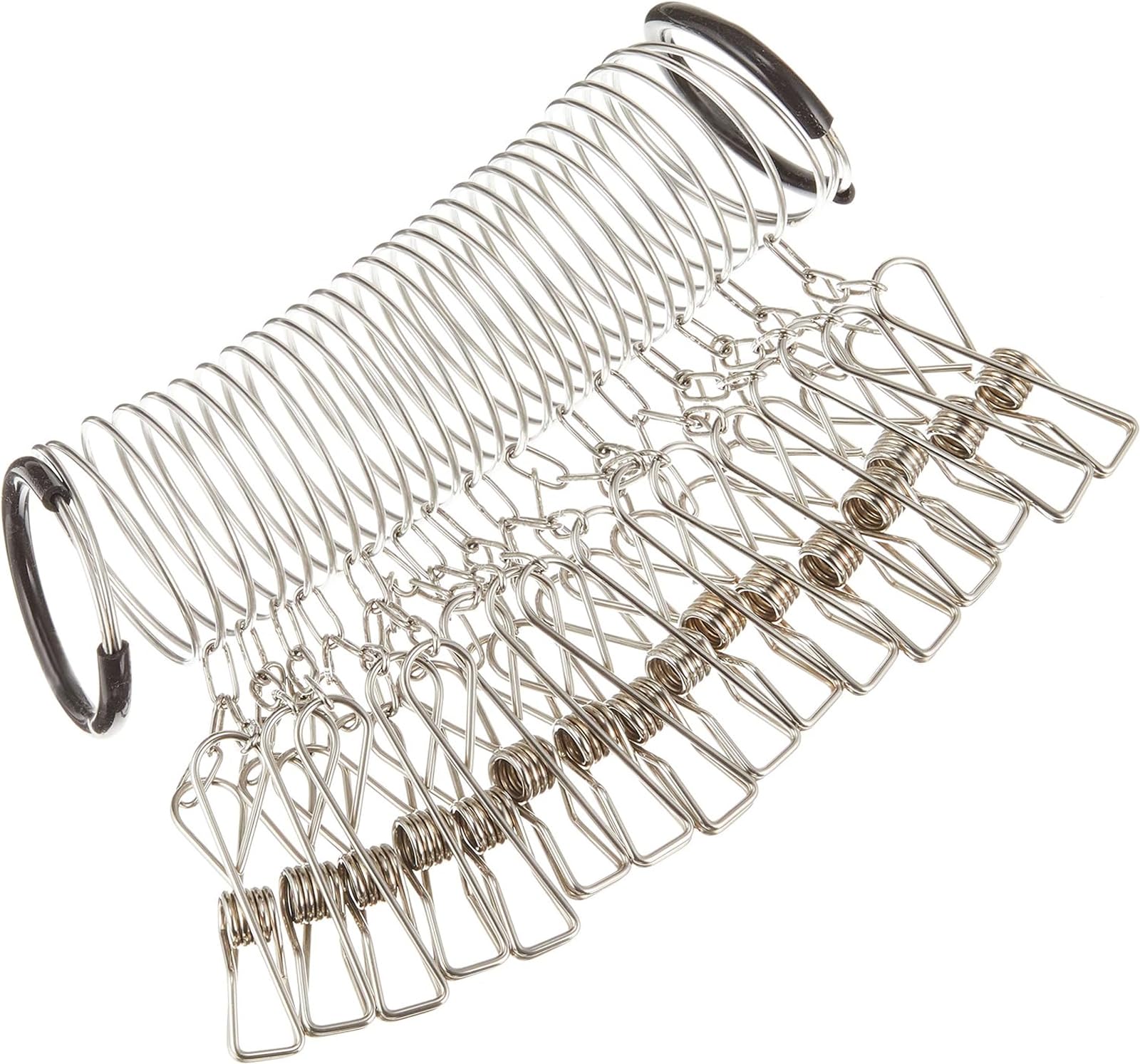 

Sugiyama Metal MT.CEDAR Anywhere Laundry Ring with 10 Clothespins (KS-2641)