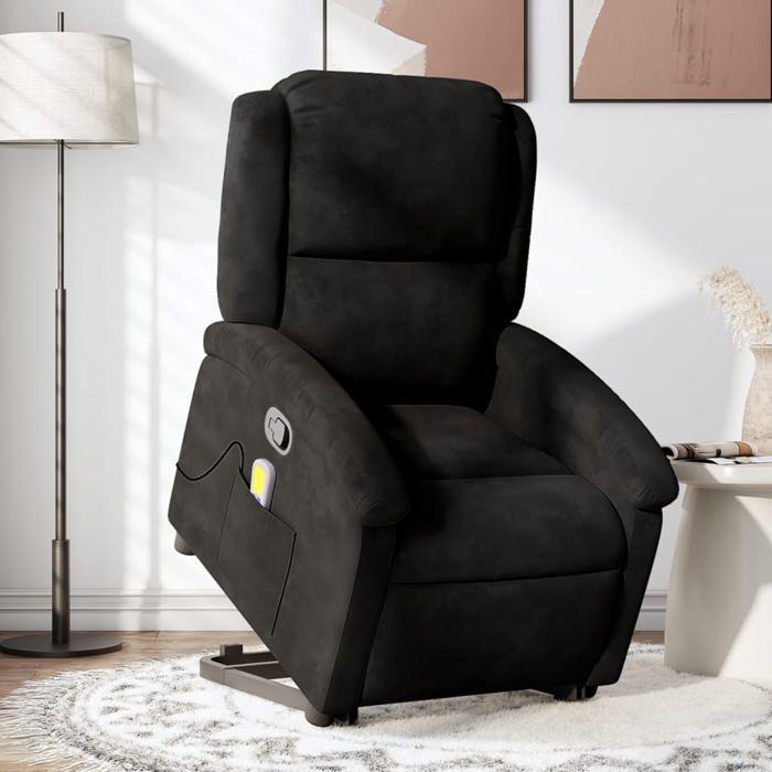 VidaXL Reclining Massage Armchair, Relaxation Chair with Adjustable Backrest and Footrest, Salon Seat Room of 3204317