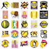 50 Trendy Baseball Sports Series Stickers for Helmets, Fridges, Laptops, and Water Bottles