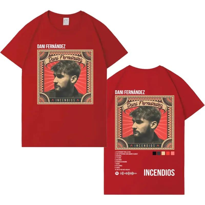 Rapper Dani Fernandez 2026 New Album TShirt Unisex Trendy Crew Neck Casual Y2K Aesthetic Loose TShirt Streetwear Tshirts