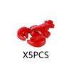 MOC Animal Building Blocks DIY Pig Fishes Octopus Penguin Turtles Figures Toys Set City Farm Zoo Accessories Bricks Kid Gift