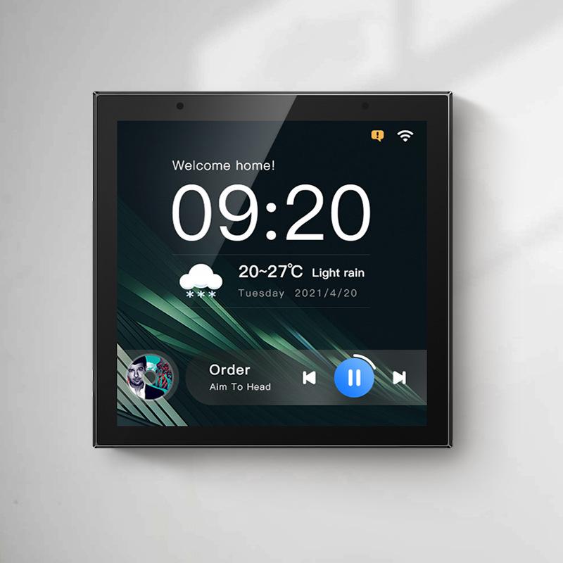 Tuya 4-inch Smart Home Touchscreen Hub with Built-in Alexa and Scene Control