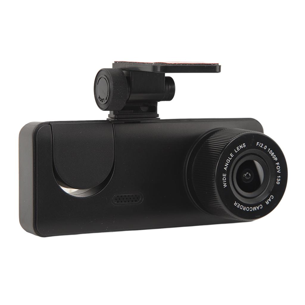 1080P Dash Cam with Triple Lens 2 Inch IPS Display Night Vision Rotatable Car Dashboard Camera Parking Monitor Motion