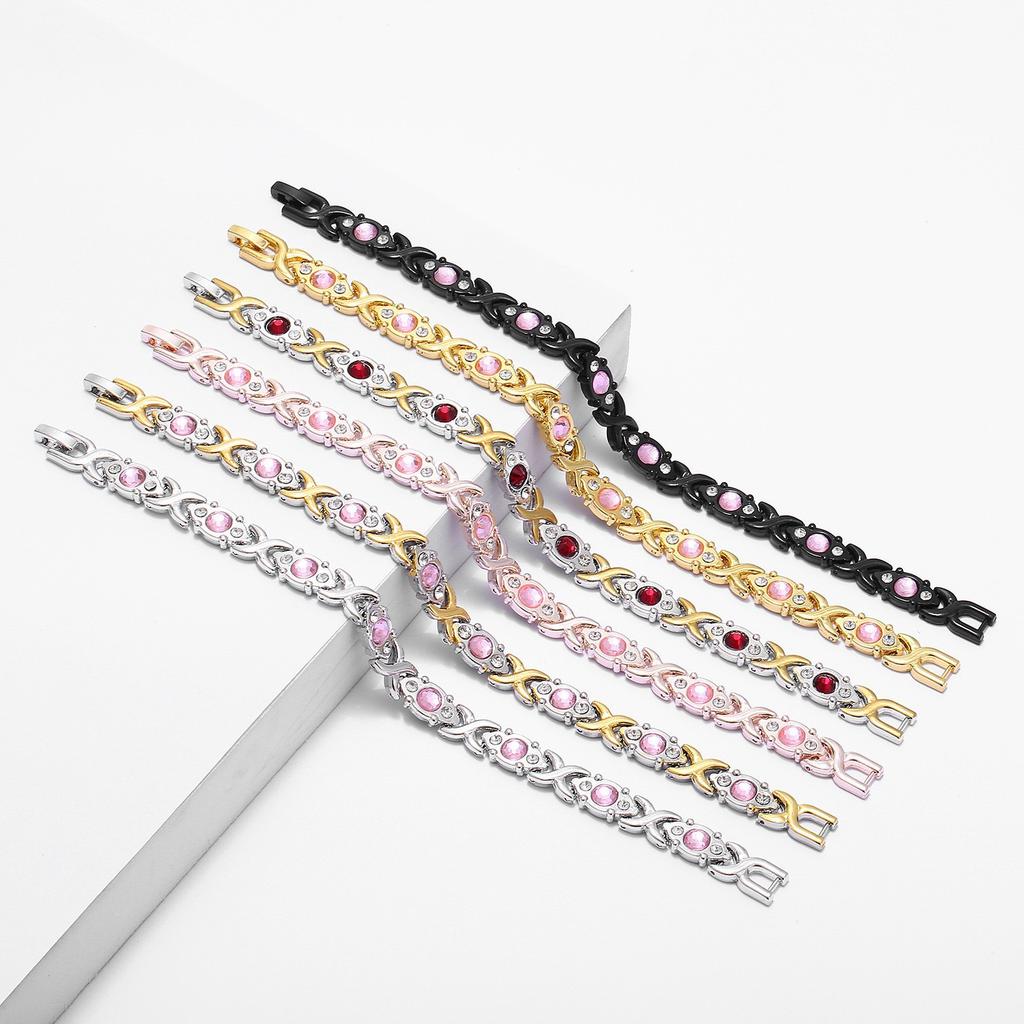 Verstellbare Länge Magnetarmband für Damen Mode Magnet Energie Hologramm Fußkettchen Für Arthritis Kristallarmband Schmuck Geschenk