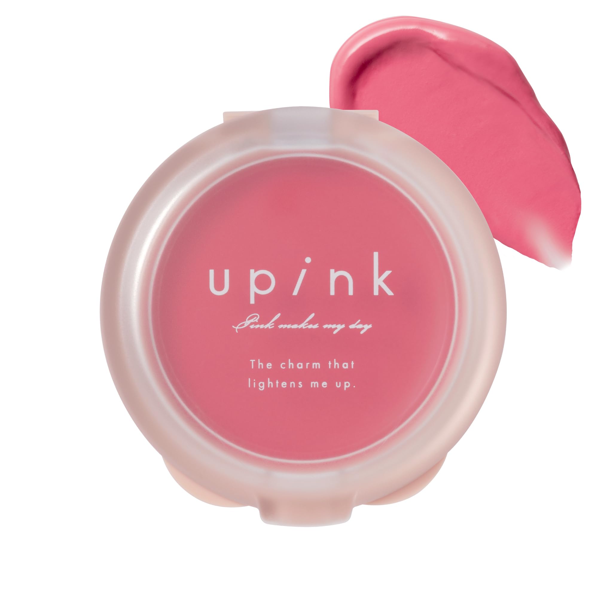 

upink Dreamy Glow Cheek 02 Розовый лимонад Румяна и тени для век Полупрозрачный [Официальный] 3,6 г / Мультипродукт, Нелипкий,
