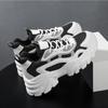 Sneakers Women Vulcanize Shoes New Couple White Platform Thick Sole Running Casual Men Shoes Size 35-44 Tenis Feminino