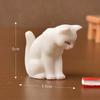 Resin Cats Kitten Miniature Figurine Micro Landscape Home Decor Fairy Garden Ornament Decoration Accessories