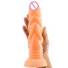 Realistic Silicone Dildo Thick Anal Plug Long Penis for Women with Thick Glans Real Dong and Powerful
