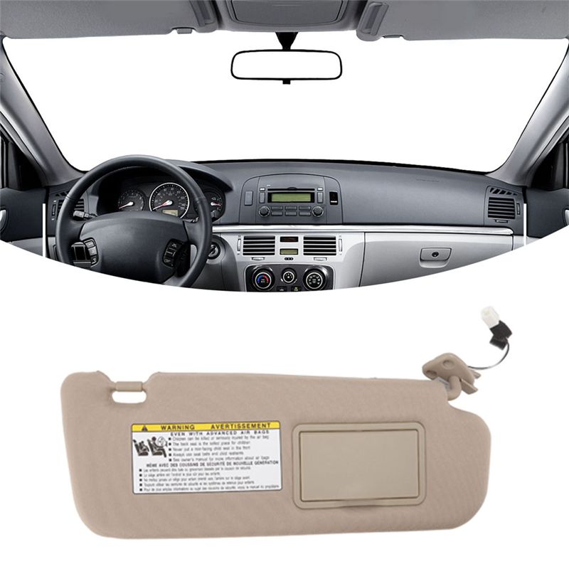 Portable Car Inside Sun Visor With Makeup Mirror Replacement For Sonata 2006-2008
