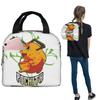 Pochita Ramen Chainsaw Man Anime Insulated Lunch Bag for Women Children Portable Food Boxes Thermal Lunch Box Tote