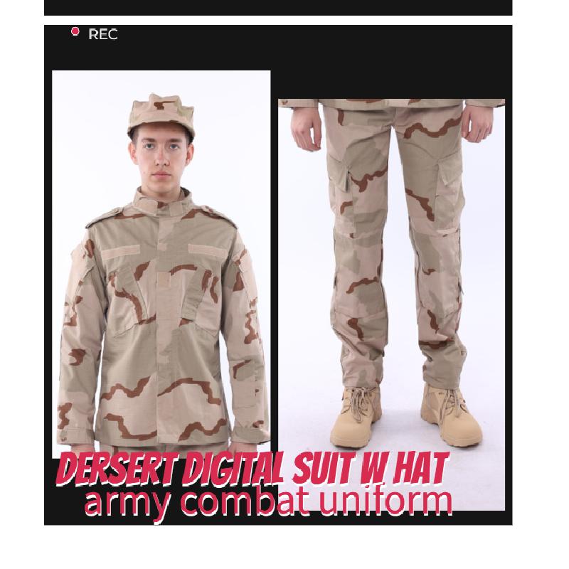 

SA Пустельний Цифровий Армійський Бойовий Костюм Для Дорослих Унісекс S