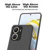 Huawei Nova 10 SE Phone Case, Huawei Nova 10 SE Protective Cover, Upgraded Skin-Like Matte Lens Full Protection Silicone Case - Smoke Gray