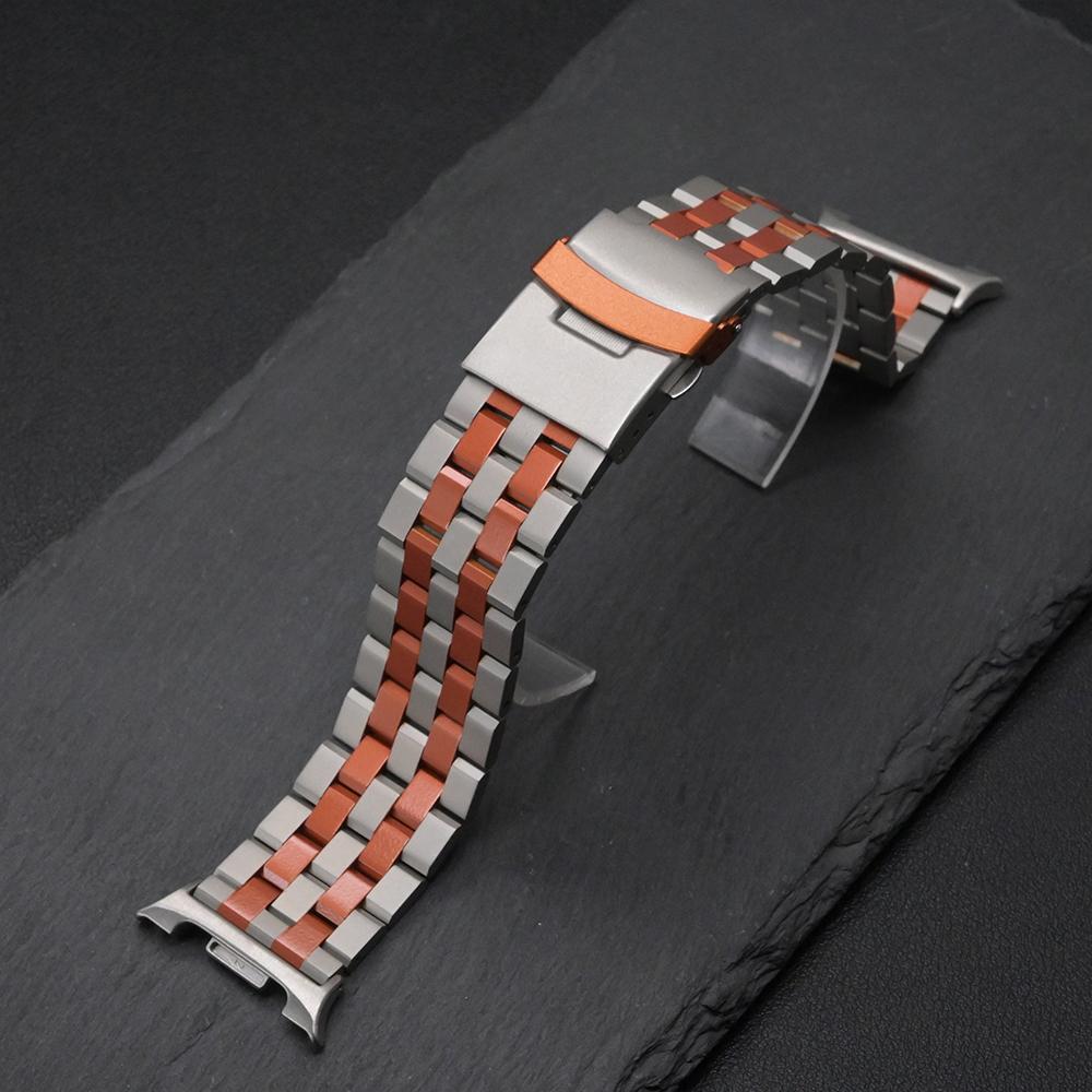 Business Stainless Steel Bracelet for Samsung Galaxy Watch 8 40mm 44mm 8Classic Men Luxury Strap for GALAXY Ultra 47mm 2025 Band