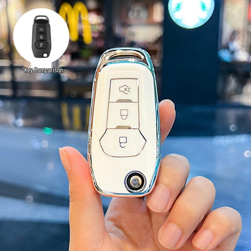 

Premium Key Case for Ford Focus, Escort, Edge, Equator, and Explorer