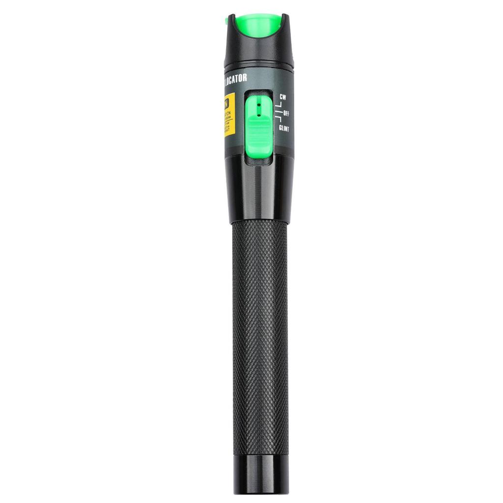 5mW Fiber Optic Red Light Fault Detector Pen with Pigtail Patch Cord, 5 Km Range