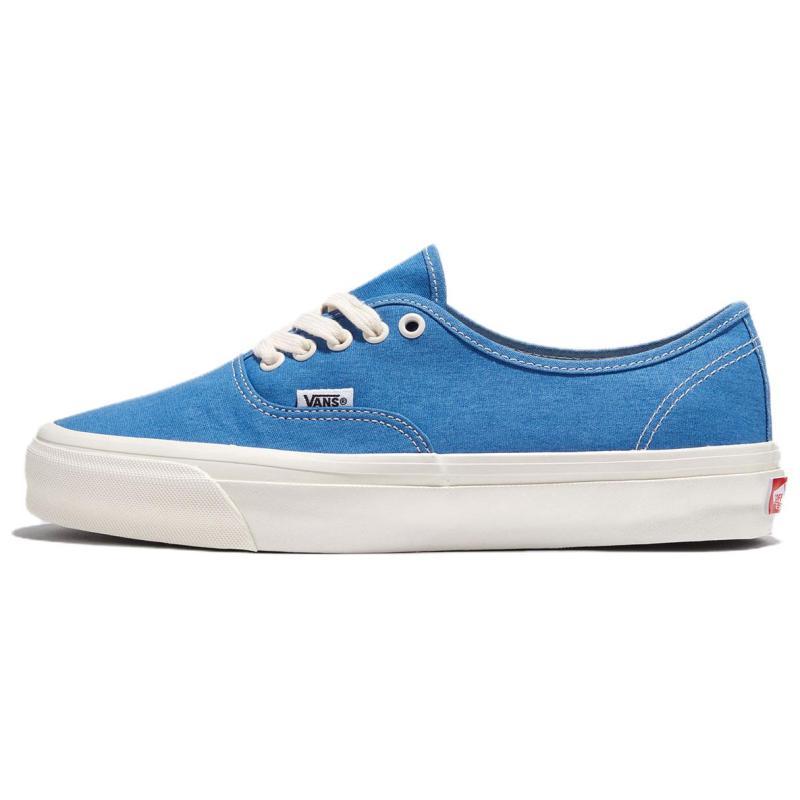 

Vans Abrasion Resistant Low top Skateboard Shoes Unisex Blue Sneakers VN000CW21PQ1 35 синий