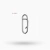 50Pcs Stainless Steel Fishing Quick Snap Clips 50 Pack Rust Resistant Fast Bait Change For Freshwater Saltwater Fishing