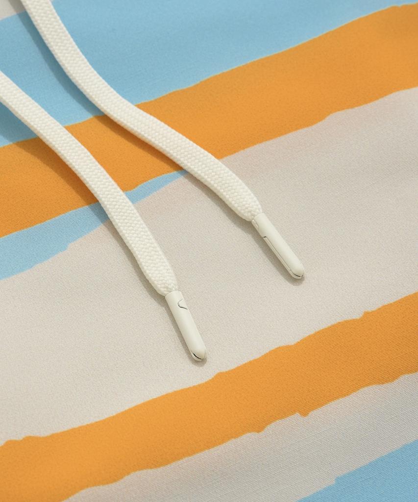 COVERNAT Hot Summer Striped Resort Shorts Sky Blue