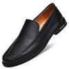 Fashion Mens Genuine Leather Shoes New Arrival Casual Shoes Business Men Slip-on Shoes All-Match Loafers Handmade Driving Flats