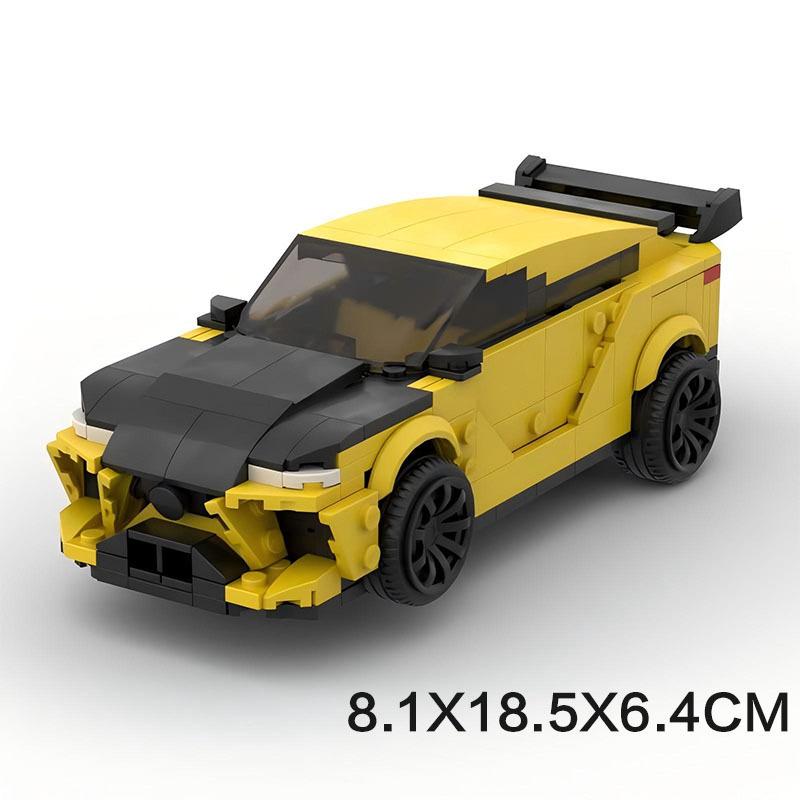 

M Building Block Is Compatible With 123806 Lamborghini Uri Small Particle Diy Splicing Classic Car Ideas 397pcs