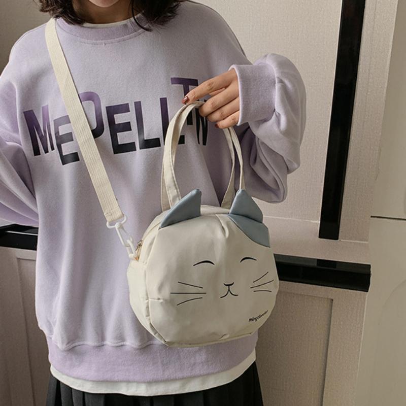 New Fashionable Flow Large Capacity Casual Lightweight Cute Handbag Ladies Fashionable Street Mini One Shoulder Bags