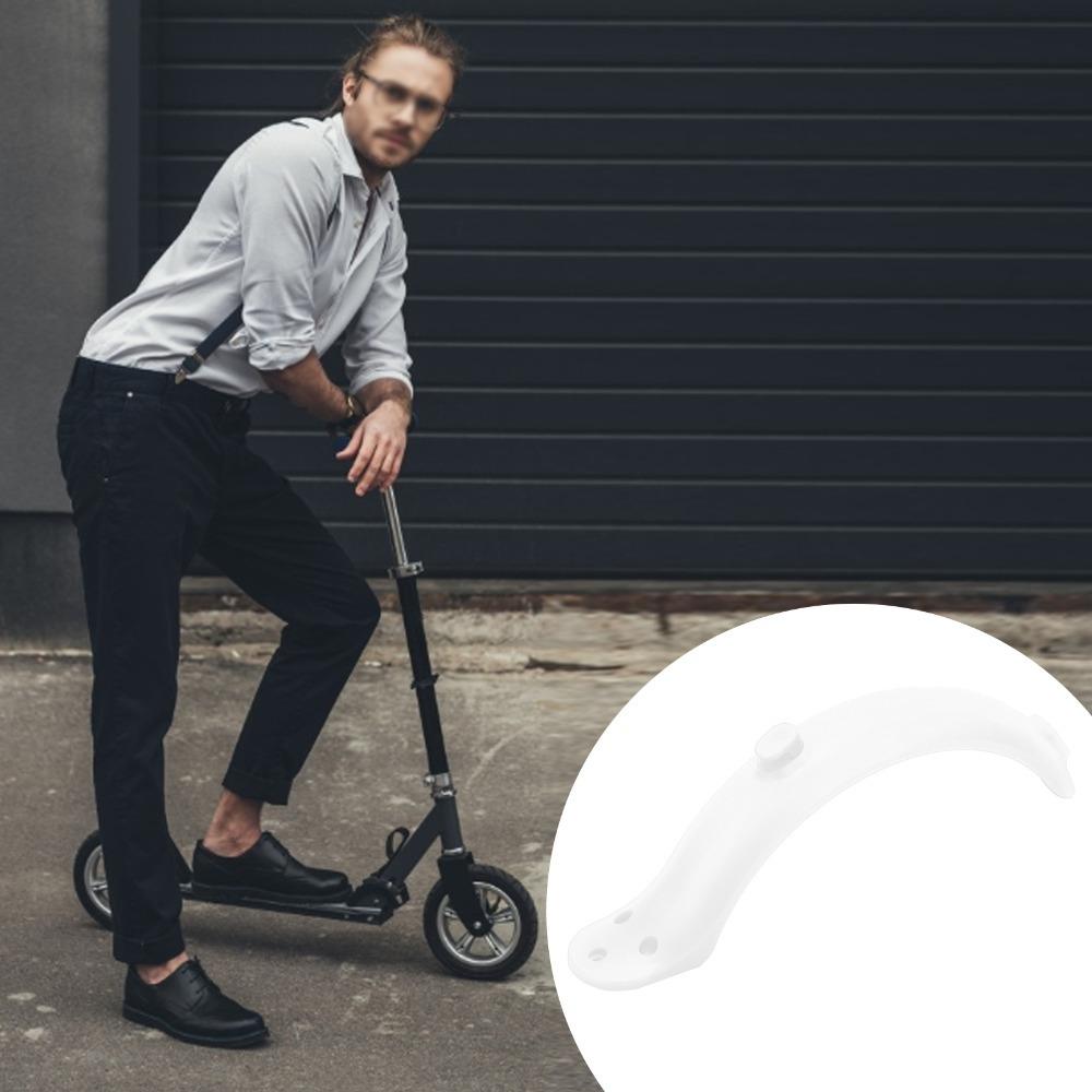 ABS Scooter Mudguard Scooter Mudguard Bracket for Xiaomi Mijia M365 Scooter Replacement Use белый
