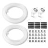 Fuel Pipe Hose Line Kit, 5000mm Diesel Heater Fuel Line Kit, Replaceable Parking Heater Fuels Lines Kits with Lines Filters Clips & Hoses, Tank Diesel