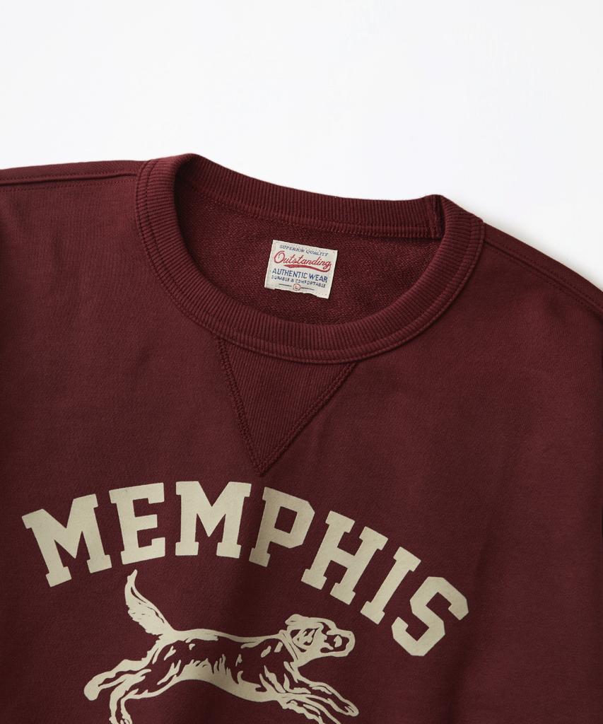 OUTSTANDING V.S.C Sweat(Memphis)_Wine