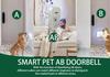 Chenji Wireless Waterproof Pet Doorbell - Self-Powered Entry Bell for Puppies