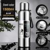 Large Capacity Stainless Steel Insulated Travel Kettle with Tea and Water Separation