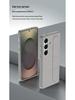 Samsung S25 Ultra Leather Case: Premium Stand & Full-Coverage Wristband for S23U, S24