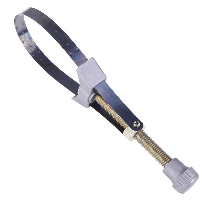 1Pc Aluminium Car Oil Filter Removal Metal Tool Strap Wrench Diameter Adjustable