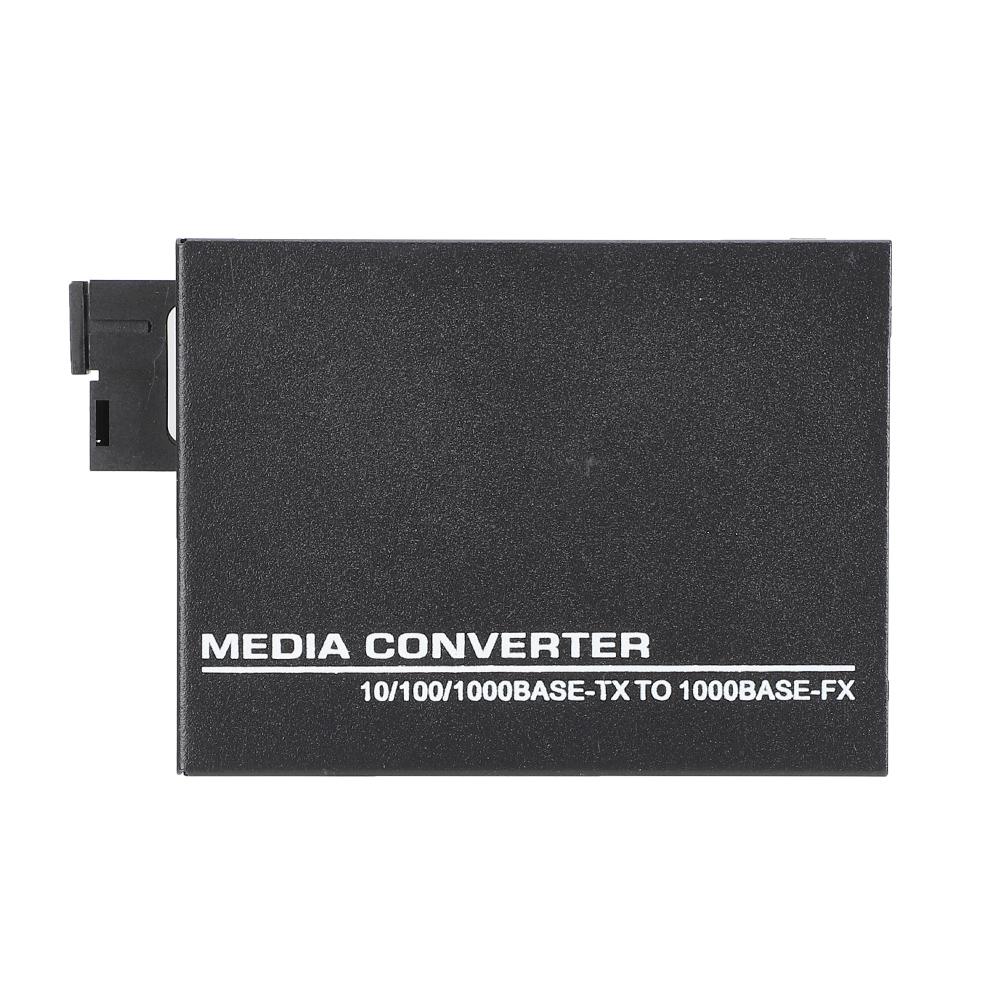 1000Mbps Ethernet Fiber Optic Media Transceiver Single Mode Converter