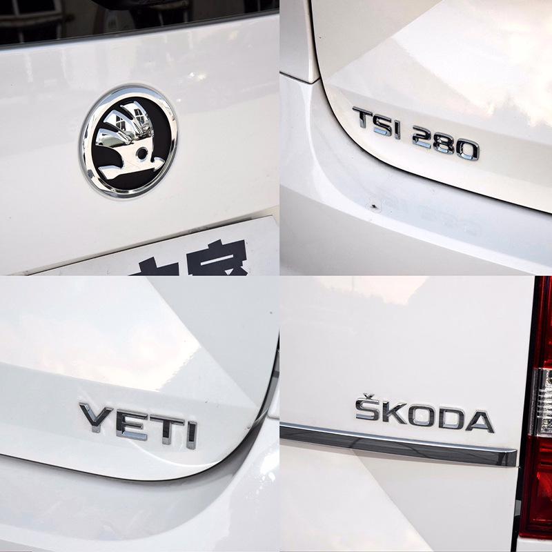 Skoda KODIAQ-märke, Rapid, SAIC Superb Bakluckemärke Modifiering