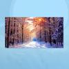 Fluorescent Light Cover with 10 Magnets Exquisite Pattern Easy Installation Fluorescent Light Filter Magnetic Ceiling Light Cover