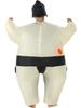 Inflatable Sumo Wrestler Costume Set for Adults & Kids - Cartoon Mascot for Halloween