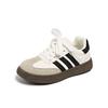 Children's Board Shoes Low-top 2025 Spring and Autumn New Boys' Shoes Girls' Sports Shoes Soft-soled Casual Moral Training Shoes Single Shoes
