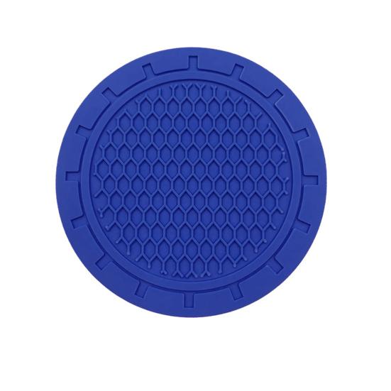 Honeycomb Car Cup Coasters Anti-Slip PVC Cup Holder Pad Universal Water Cup Mat for Car Interior Decorative Auto Accessories