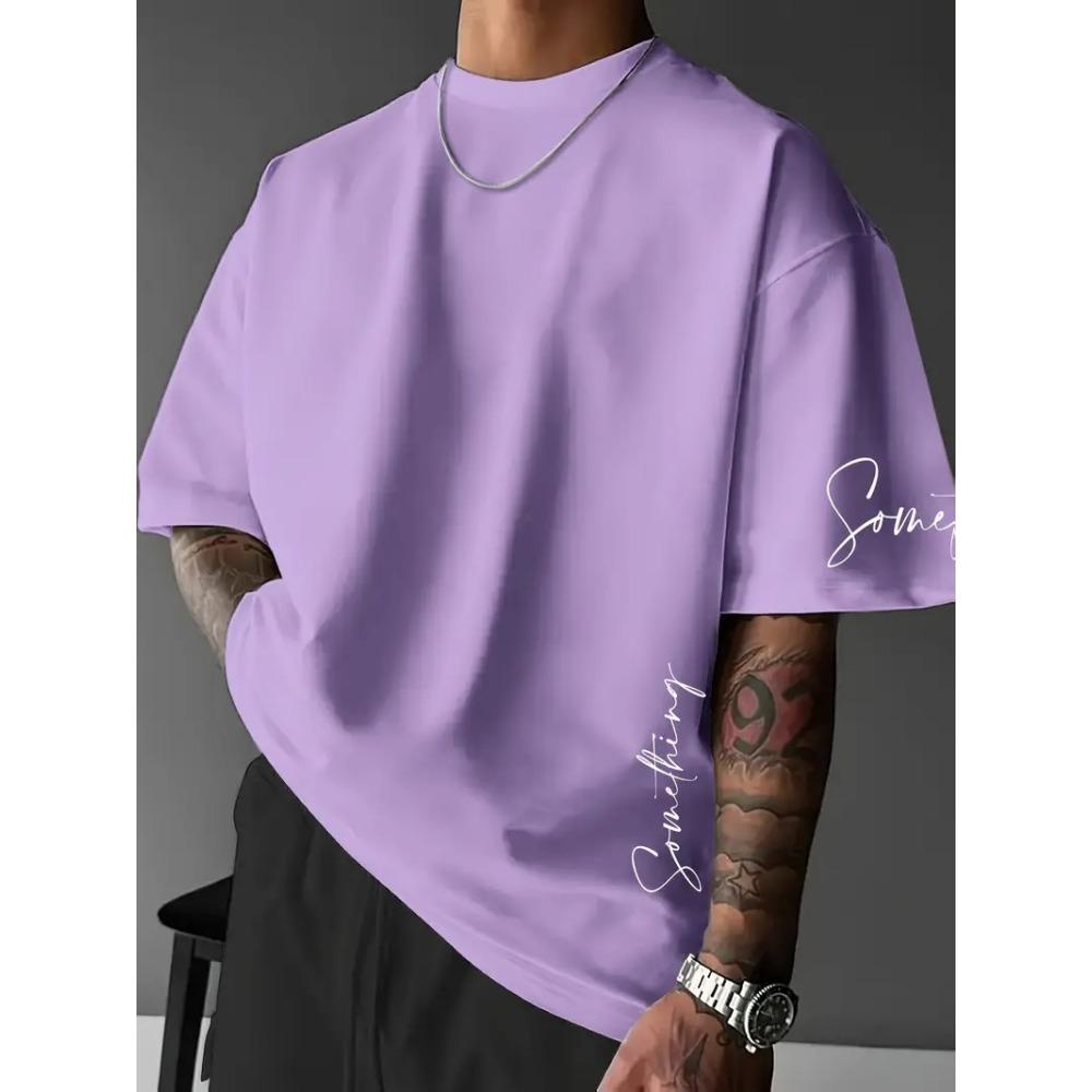 

summer new men s T-shirt features a casual fashionable comfortable soft and breathable 3D striped pattern print 5XL