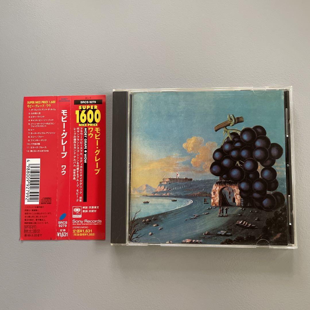 

[USED] MOBY GRAPE Japanese edition CD with obi wow Moby Grape wow