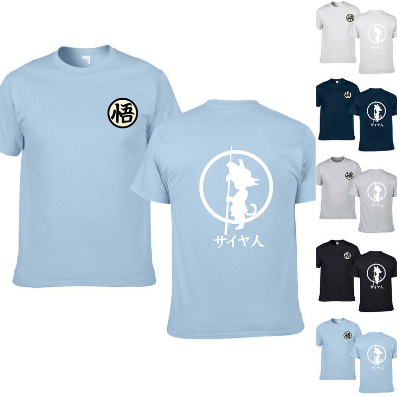 Classic White T-shirt For Men And Women Featuring Dragon Ball Anime 3d Print Graphic Design