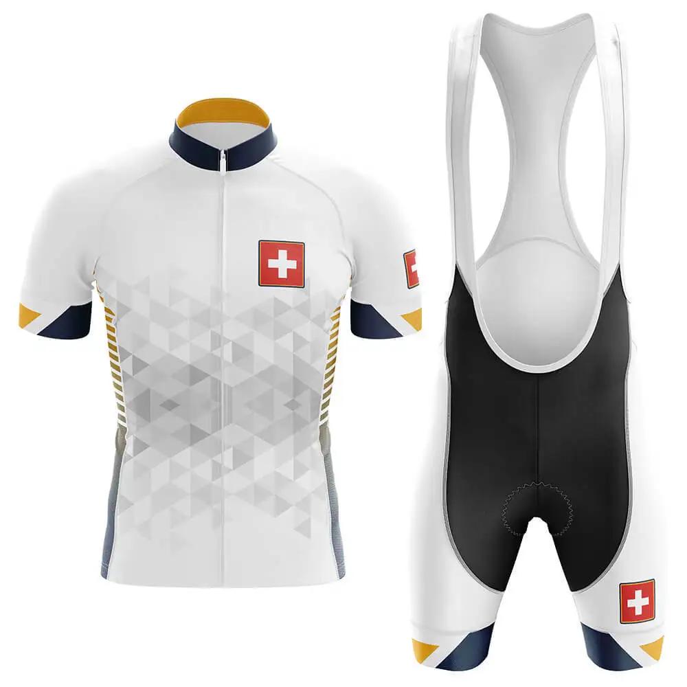 2026 Zwitsers Kortarmig Fietsjersey, Suisse Kleding, MTB Racefiets Sportshirt, Motocross Kleding, Comfortabel Shirt