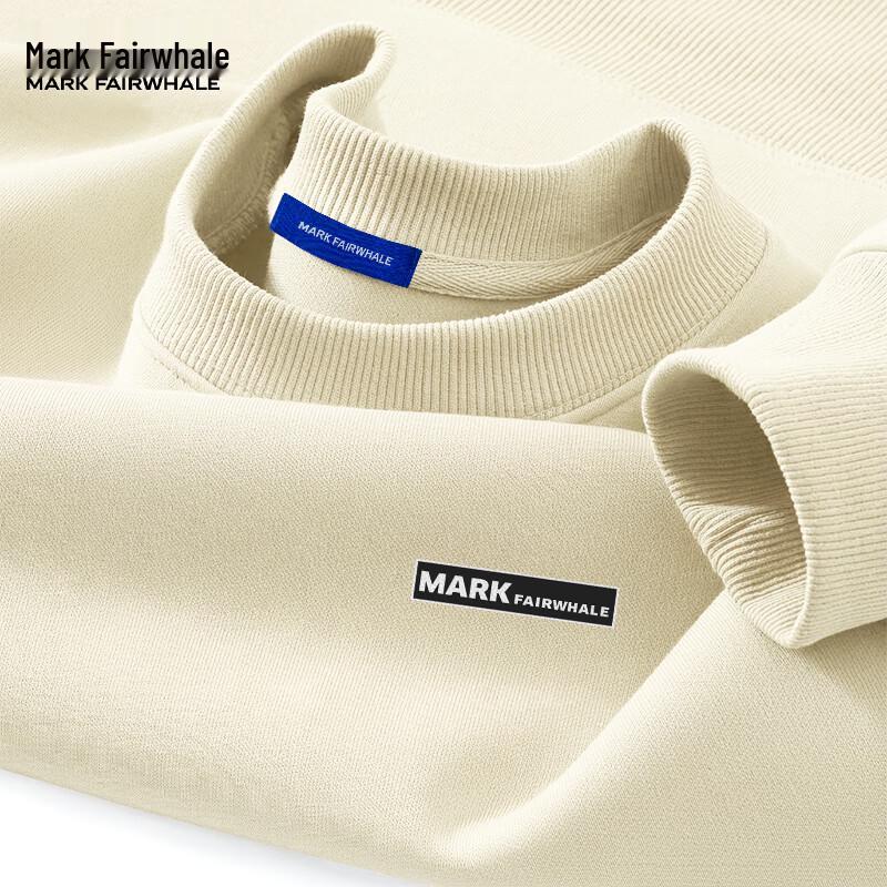 MARK FAIRWHALE Men's Heavyweight Round Neck Sweatshirt
