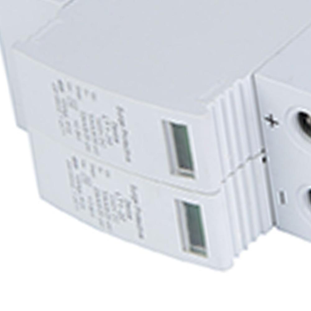 Overvoltage Protection 2P Lightning Protector 1000V 20KA Low Voltage Arrester DC Photovoltaic Protector Home Protection