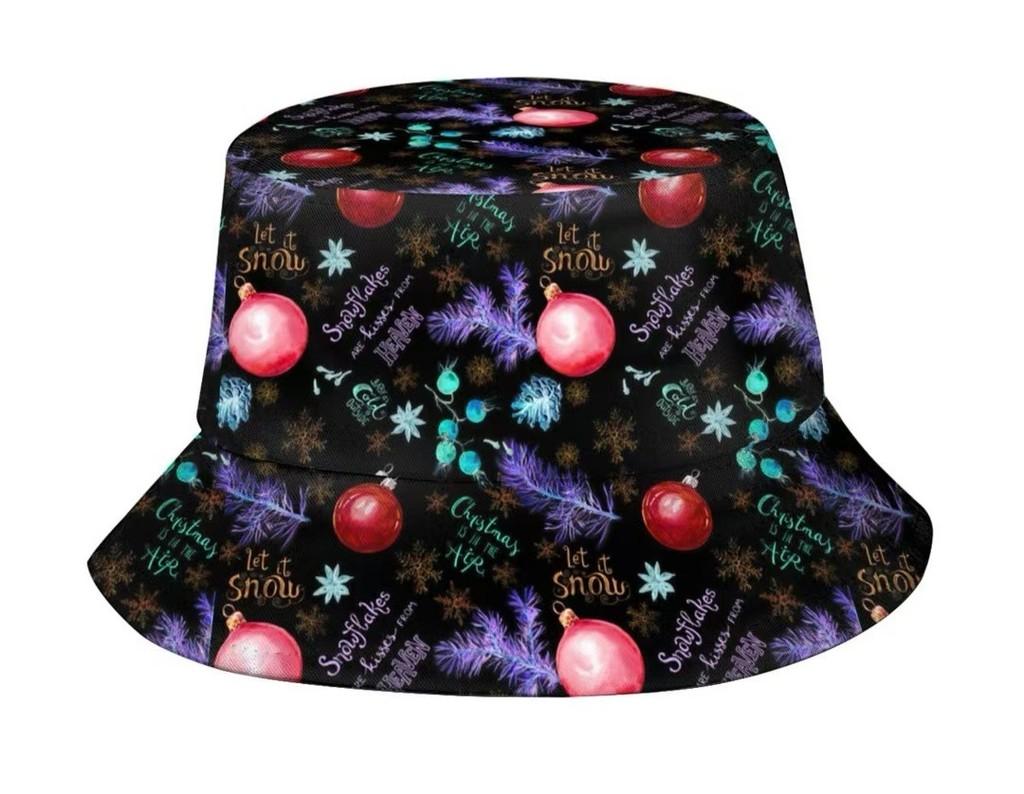 Spring Summer Flower Leaf Print Fisherman Hat With Sunshade For Casual Wear