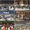 Christmas Wall Window Stickers Marry Christmas Decoration For Home 2025 Christmas Ornaments Xmas Navidad Gift New Year 2025