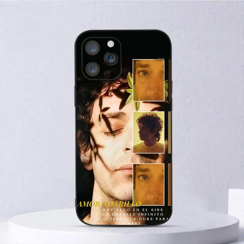 Soda Stereo Musik Handyhülle Für iPhone 15,14,13,12,11,Plus,Pro Max,XS,X,XR,SE,Mini,8,7 Weiches Silikon Schwarze Hülle