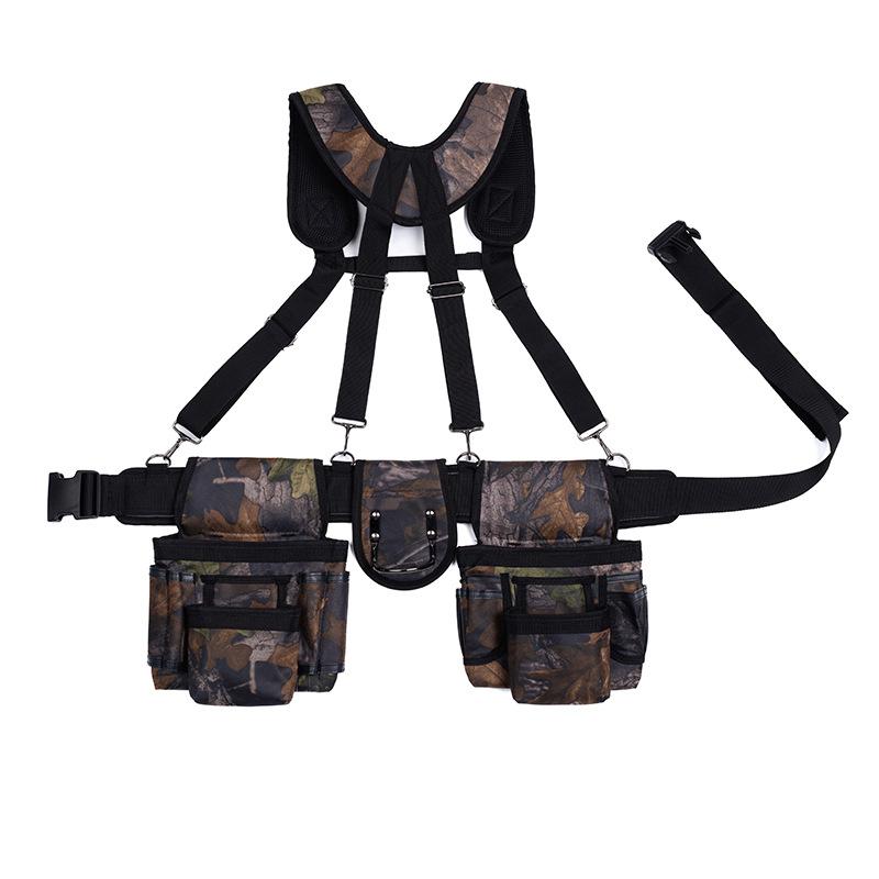 

Complete Tool Waist Bag Professional Electrician Tools Bag Multi-function Waterproof tool waist bags Working Storage Tools Kit камуфляжный