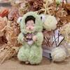 Cloveray Mini Animal Doll Set of 4 and Fox Fixed Style with Designer Outfits Cute Collection Perfect for Seasonal and Home Decor Rabbit, Sheep,